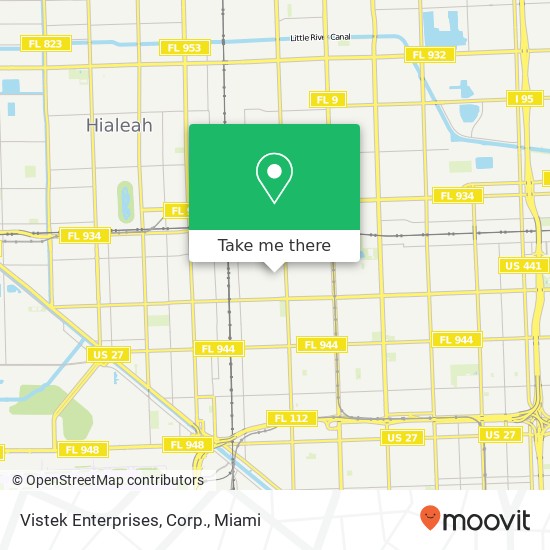 Vistek Enterprises, Corp. map