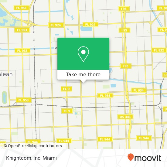 Knightcom, Inc map