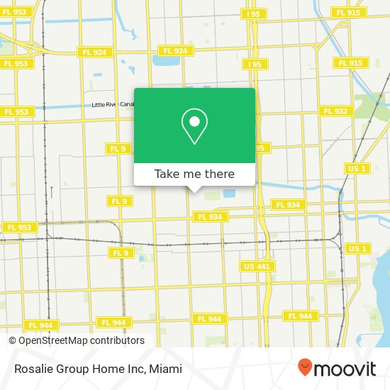 Rosalie Group Home Inc map