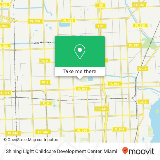 Mapa de Shining Light Childcare Development Center