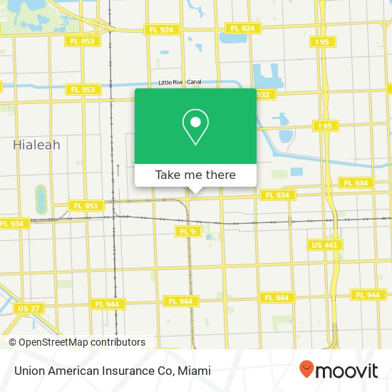 Union American Insurance Co map