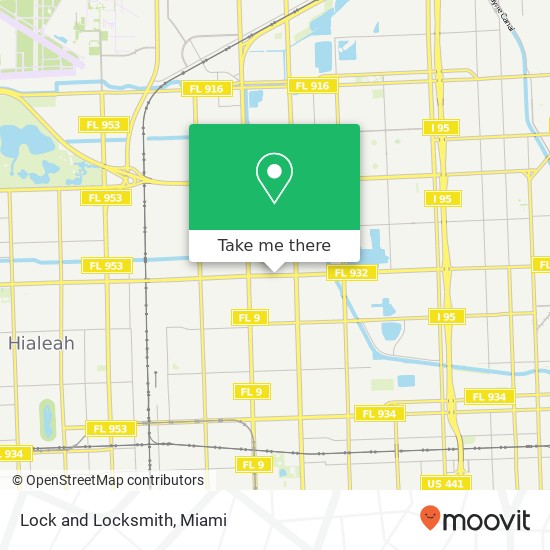 Lock and Locksmith map