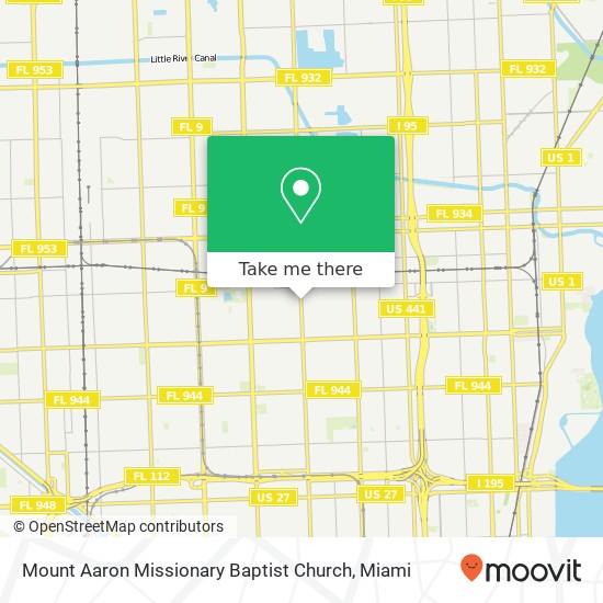 Mapa de Mount Aaron Missionary Baptist Church