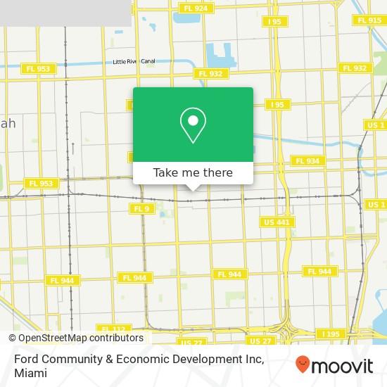 Mapa de Ford Community & Economic Development Inc