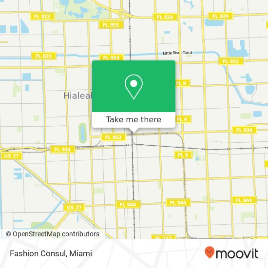 Mapa de Fashion Consul