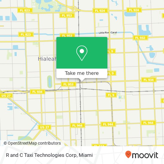 R and C Taxi Technologies Corp map