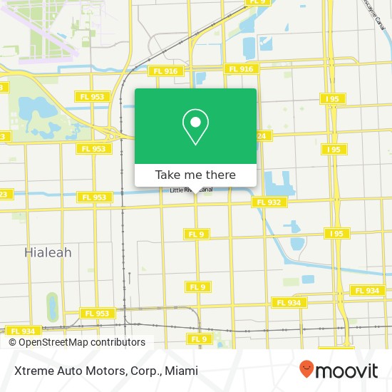 Xtreme Auto Motors, Corp. map