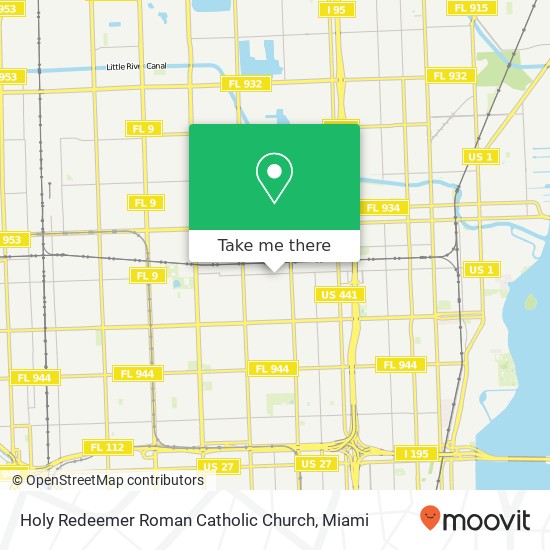 Mapa de Holy Redeemer Roman Catholic Church