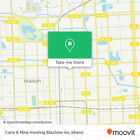 Caris & Nina Vending Machine Inc map