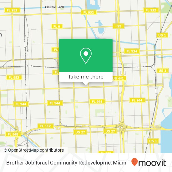 Brother Job Israel Community Redevelopme map