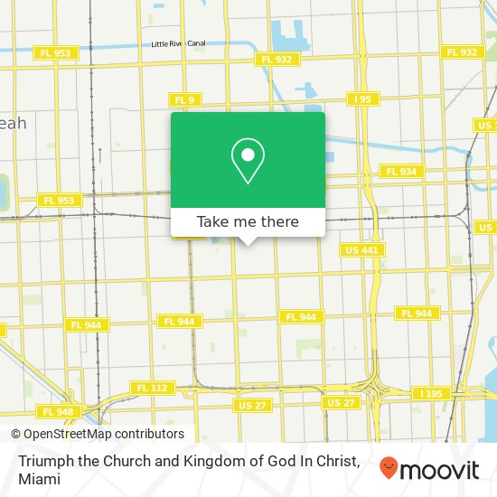 Triumph the Church and Kingdom of God In Christ map