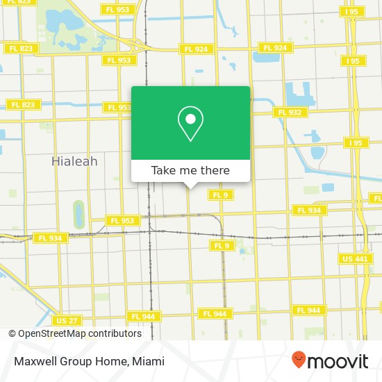 Mapa de Maxwell Group Home