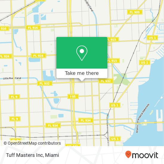 Tuff Masters Inc map