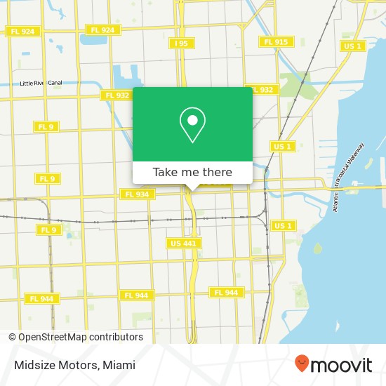 Midsize Motors map