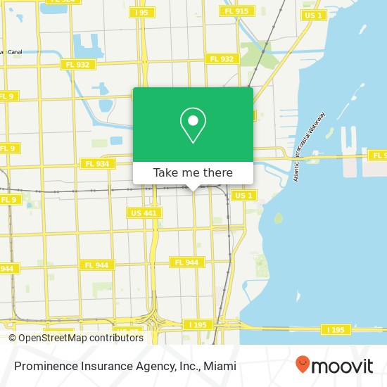 Prominence Insurance Agency, Inc. map