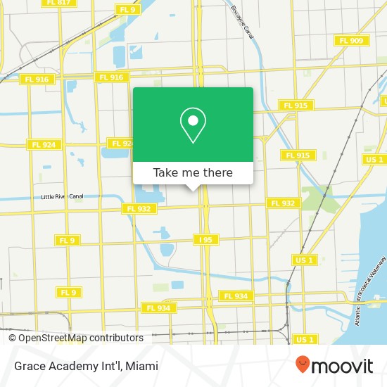 Mapa de Grace Academy Int'l