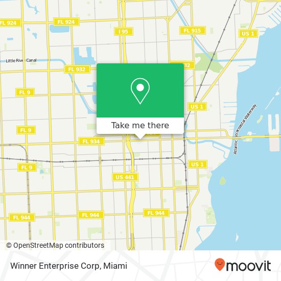 Winner Enterprise Corp map