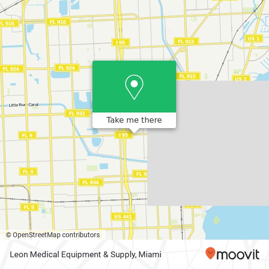 Leon Medical Equipment & Supply map