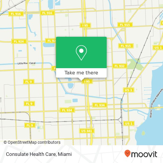 Consulate Health Care map