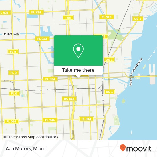 Aaa Motors map
