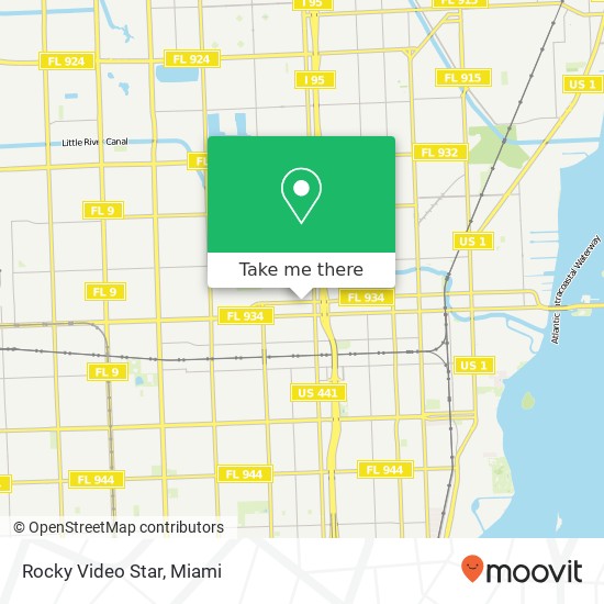 Mapa de Rocky Video Star