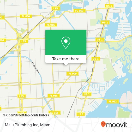 Malu Plumbing Inc map