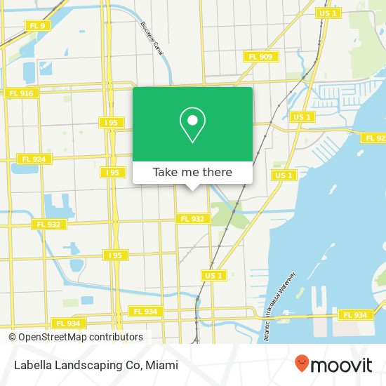 Labella Landscaping Co map