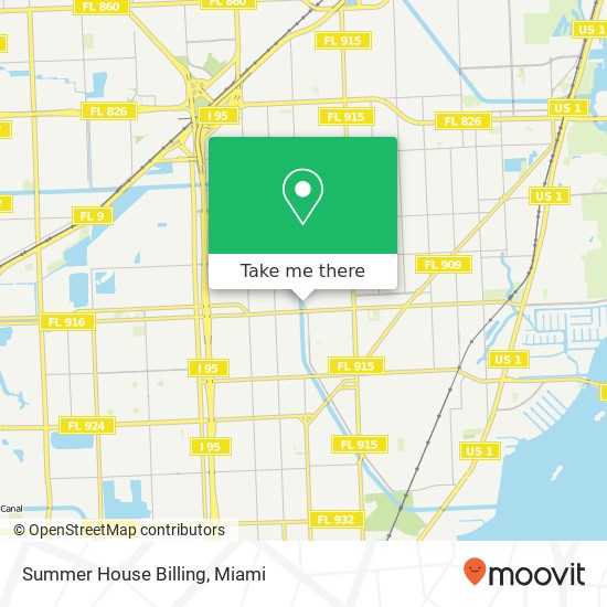 Summer House Billing map