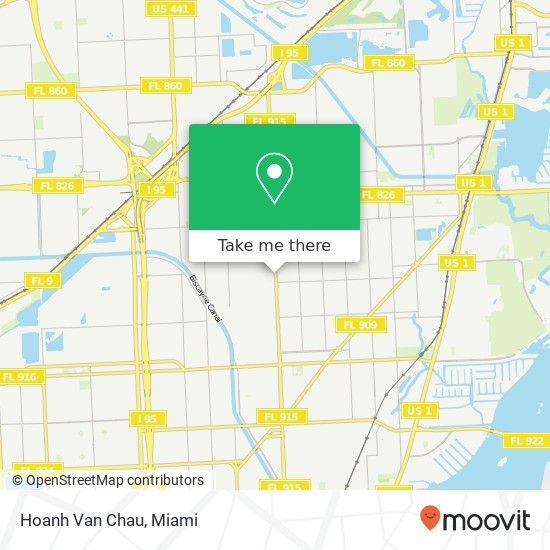 Mapa de Hoanh Van Chau