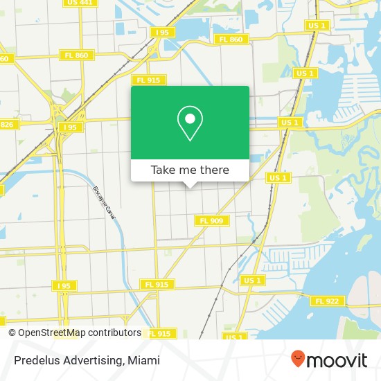 Mapa de Predelus Advertising