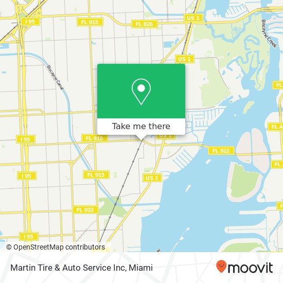 Martin Tire & Auto Service Inc map