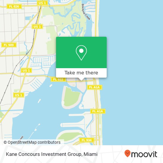 Kane Concours Investment Group map