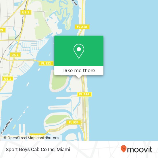 Sport Boys Cab Co Inc map