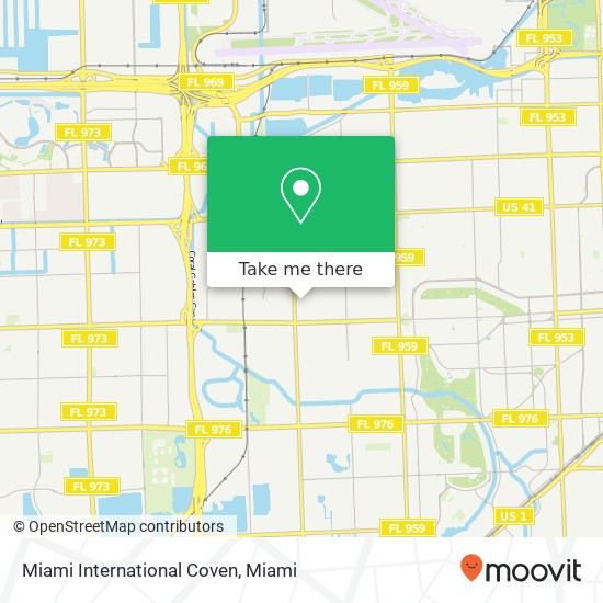 Mapa de Miami International Coven