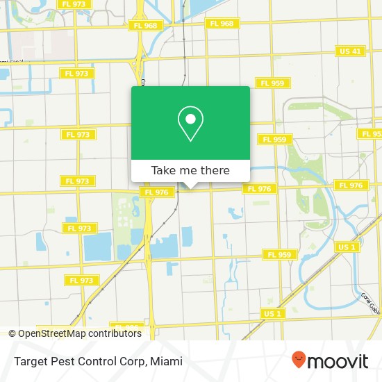 Mapa de Target Pest Control Corp