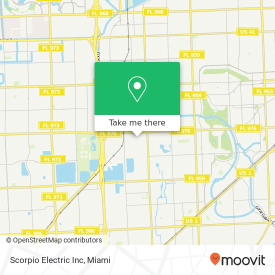 Mapa de Scorpio Electric Inc