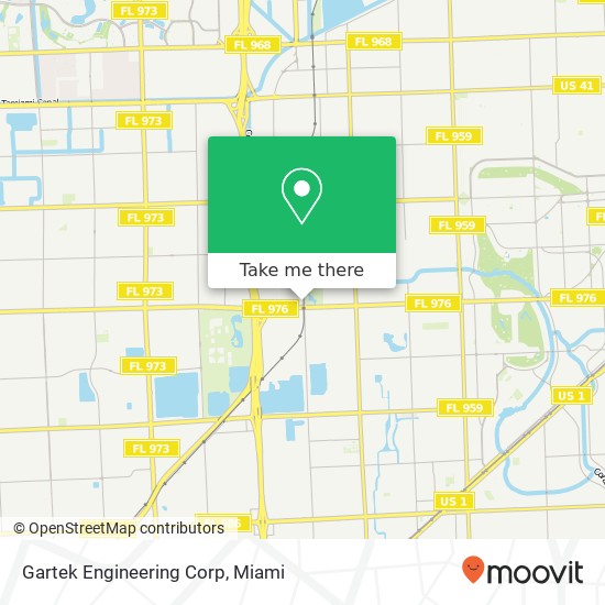 Gartek Engineering Corp map