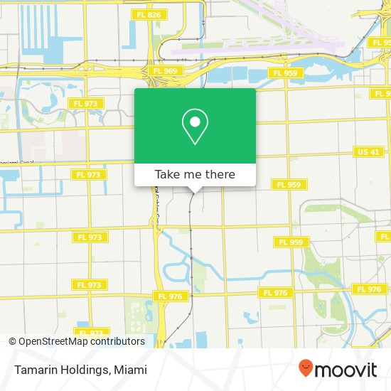 Mapa de Tamarin Holdings