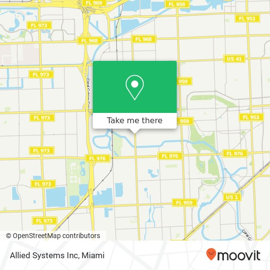 Allied Systems Inc map