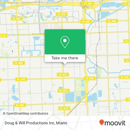 Mapa de Doug & Will Productions Inc