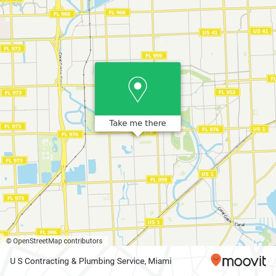 U S Contracting & Plumbing Service map