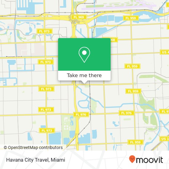 Havana City Travel map