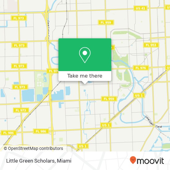 Little Green Scholars map