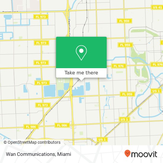 Mapa de Wan Communications