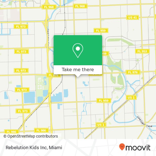 Mapa de Rebelution Kids Inc