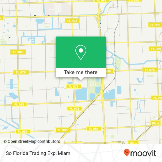 So Florida Trading Exp map