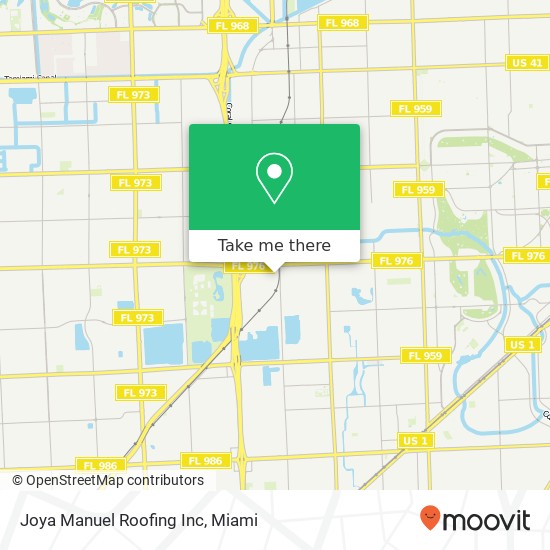 Mapa de Joya Manuel Roofing Inc