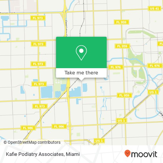 Mapa de Kafie Podiatry Associates