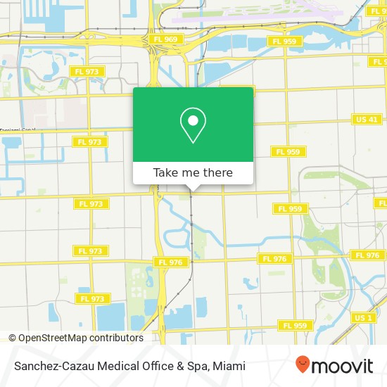Sanchez-Cazau Medical Office & Spa map