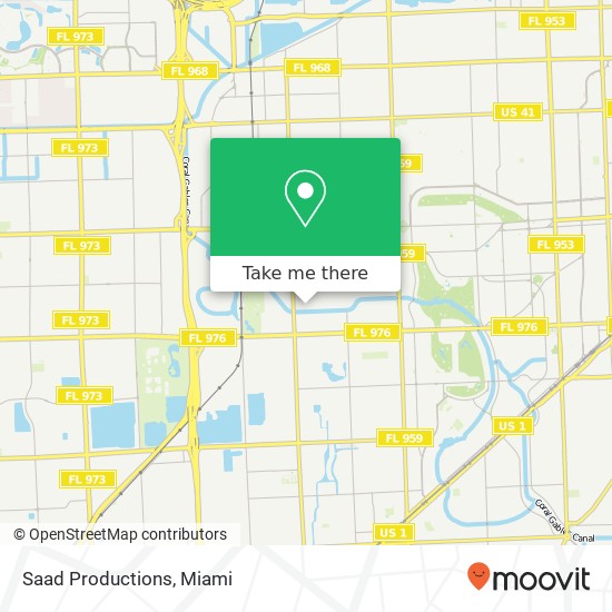 Saad Productions map